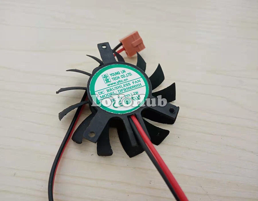 X300 CPU fan DFB500905H hole distance 3.4-3.4-2.6 diameter 4.4cm cooling fan - Image 2 of 4