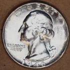 1946-D WASHINGTON QUARTER - BU - Stock Photo - #7313BK - FREE SHIPPING