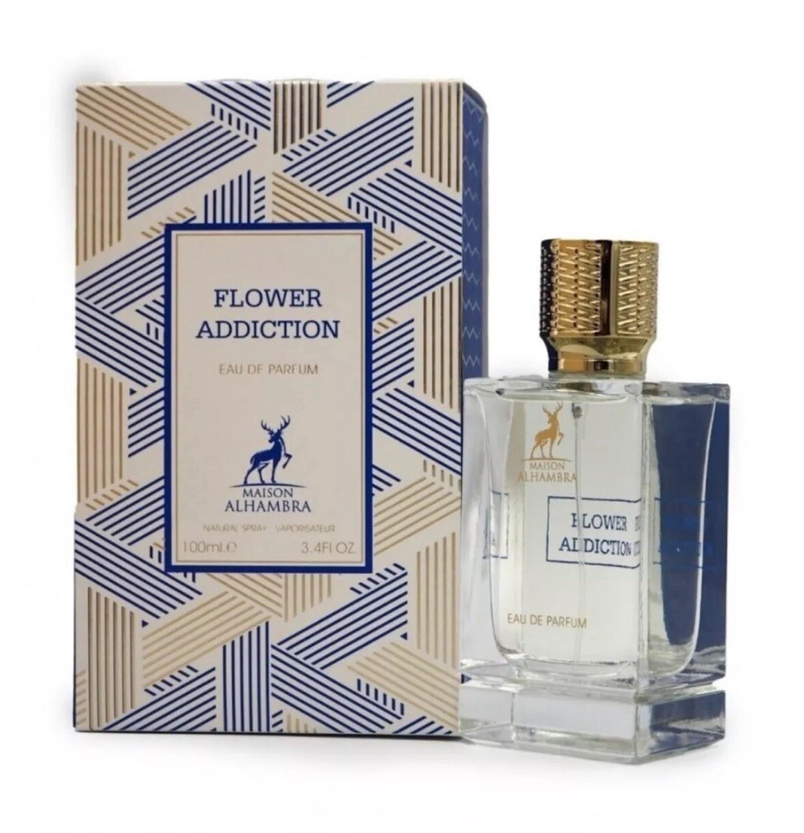 香水(ユニセックス) FLOWER ADDICTION 100ml ALHAMBRA Flower Addiction EDP Perfume By Maison Alhambra 3.4oz