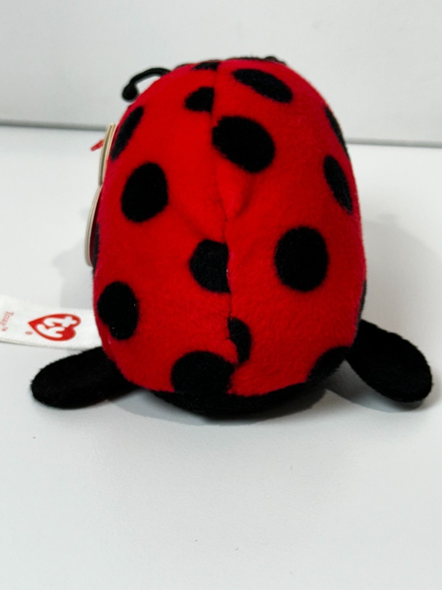 Teeny Tys Ty Trixy Ladybug Stackable Plush 3.5