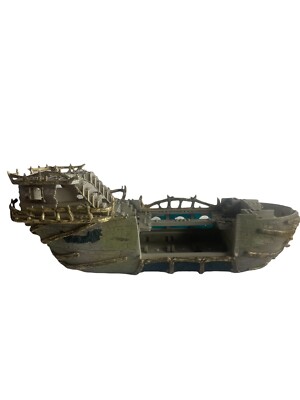 Mega Bloks Dread Eye's Phantom Ghost Ship Pirates of the Caribbean Incomplete