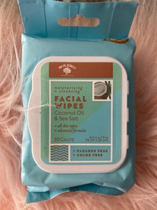 coconut oil face wipes