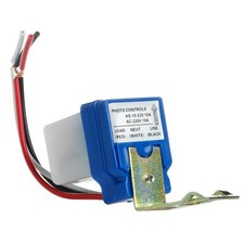 Sensor de control fotográfico interruptor de luz de calle apagado automático automático de 5 piezas para CA 220V