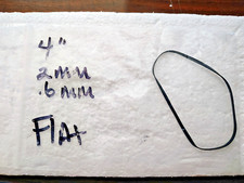 4 Inch 102mm x 2mm Flat Belt For DVD, CD, MD, DAT, DCC, VHS  Cassette Players