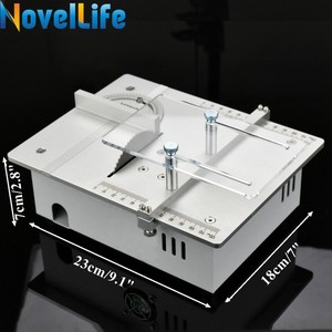 Diy 工艺品迷你桌子圆锯片木工工作台切割工具机 Ebay
