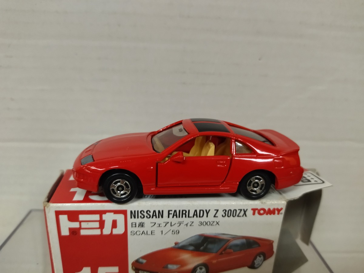 NISSAN FAIRLADY Z 300ZX Z32 RED 1:59/apx 1:64 TOMICA 15 | eBay