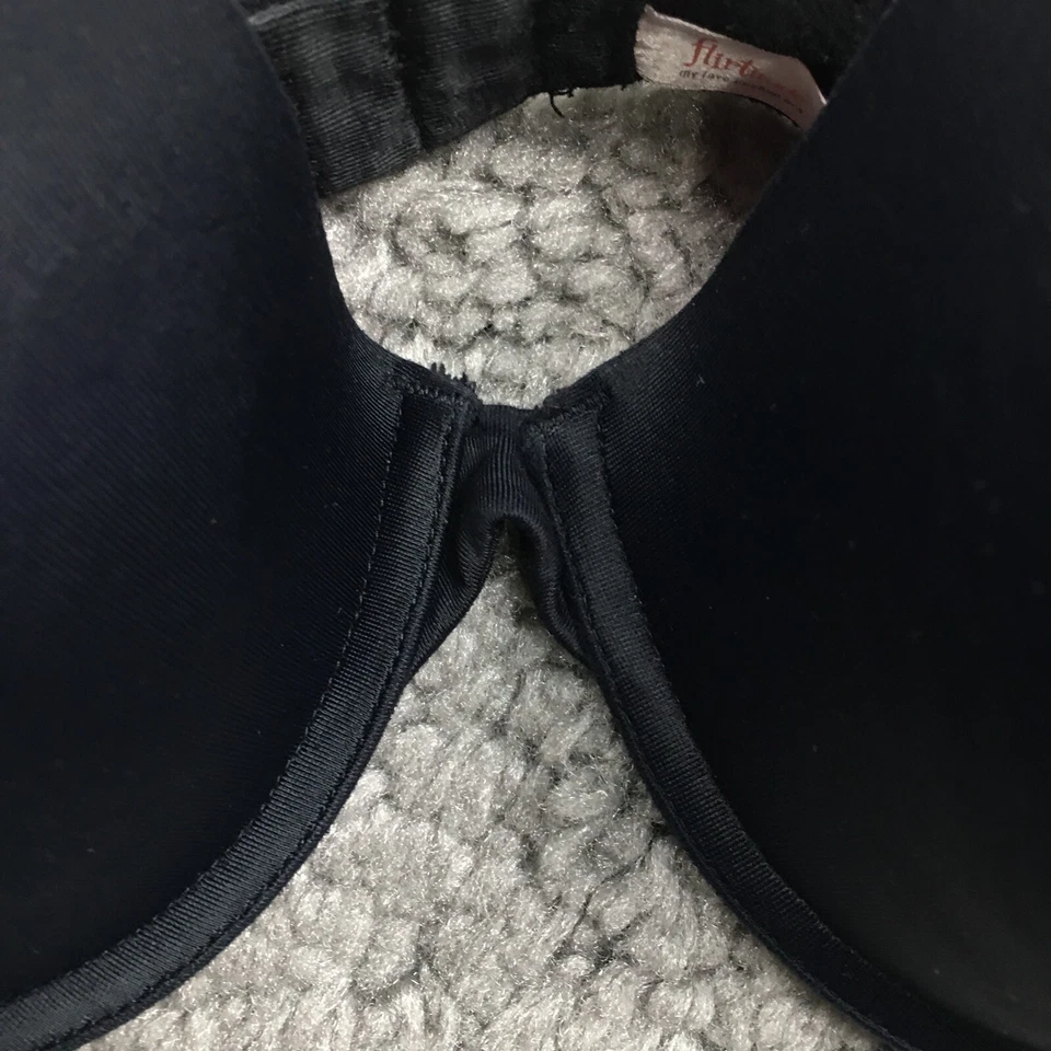 Sujetador push-up con aros Flirtitude para mujer talla 36C negro cómodo ajustable Foto 2 de 4