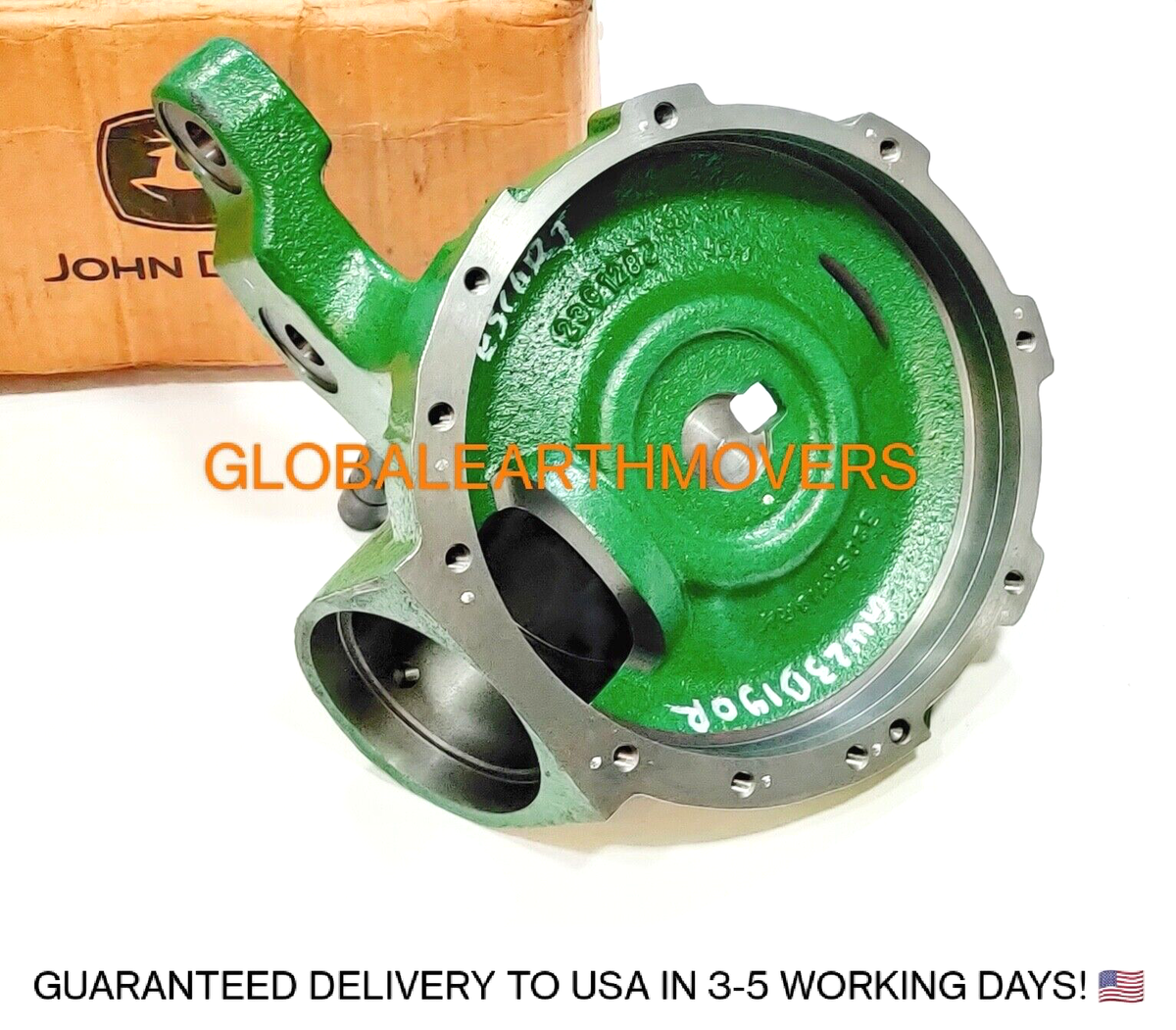GENUINE JOHN DEERE MFWD RIGHT SIDE FRONT AXKE KNUCKLE (PART GENUINE JOHN DEERE MFWD RIGHT SIDE FRONT AXKE KNUCKLE (PART