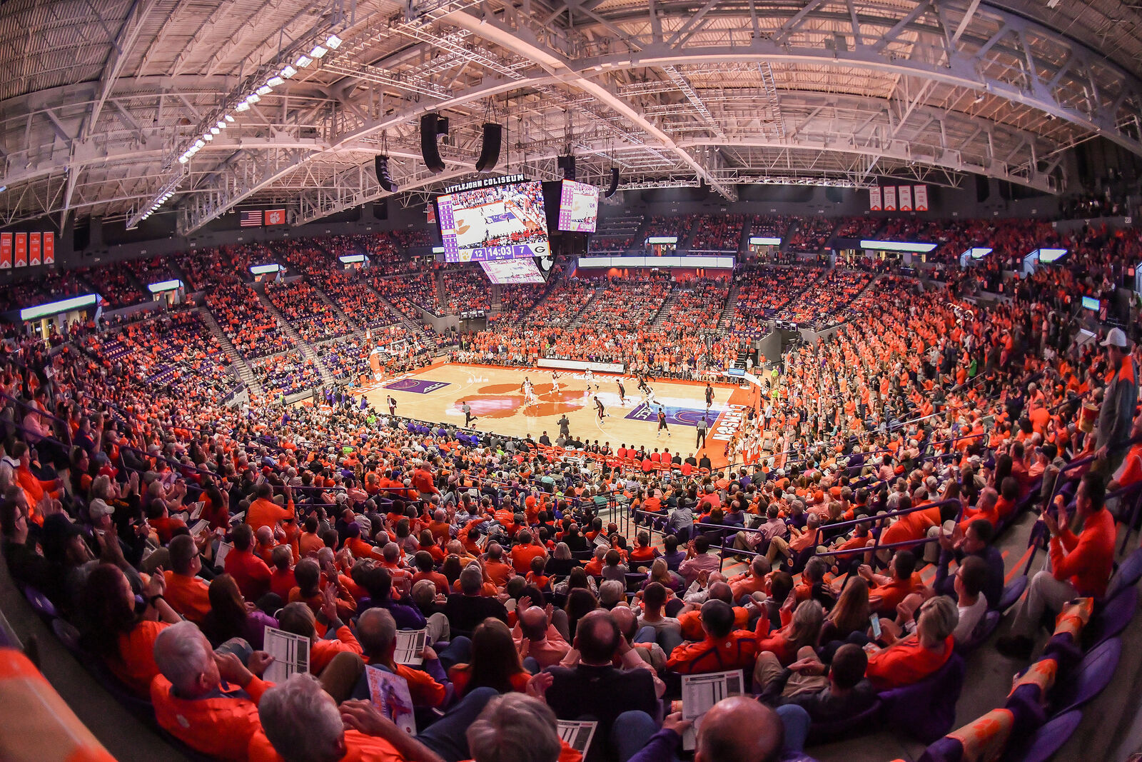 Littlejohn Coliseum Clemson Sc Seating Chart