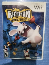 Rayman Raving Rabbids Nintendo Wii Game & Case Tested