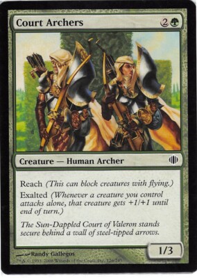 Court Archers *Common* Magic MtG x1 Shards of Alara SP