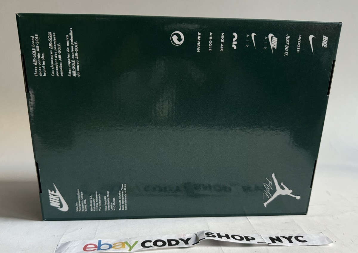 Nike Air Jordan 4 Retro Oxidized Green GS Kids Sizes *SHOE