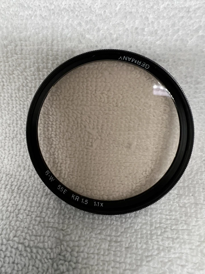 B&W (Schneider) Screw-In 55mm Skylight Lens Filter | 55E KR1.5 1.1x | Near Mint - Image 2 of 3
