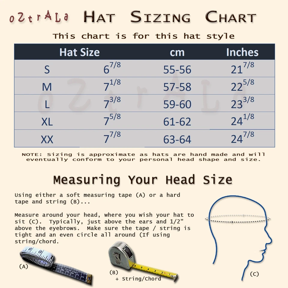 【oZtrALa】AUSTRALIAN Wool Felt HAT Outback Vintage Fedora Men Leather Band Cowboy - Image 2 of 4