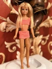 Vintage 1967 Skipper Barbie Doll Japan Bend-Leg Blonde – Mattel Original Bikini