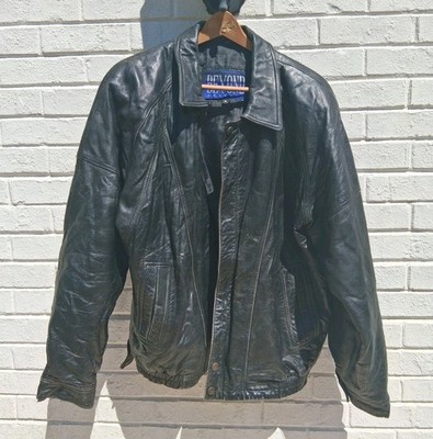 Beyond Leather Jacket Size M Men Regular Black Genuine Leather Jacket