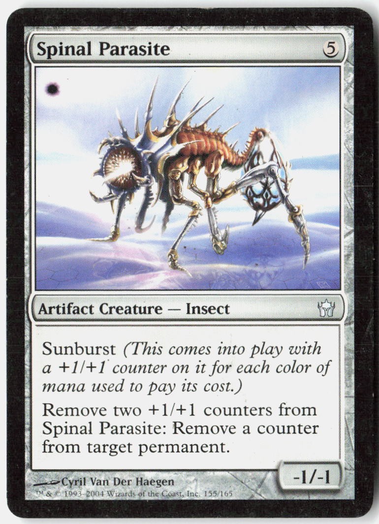 Magic Spinal Parasite Fifth Dawn [5DN - 155] NM Uncommon