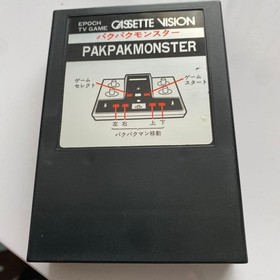 Paku Monster Cassette Vision Epoch Video Game Retro Vintage JPN Limited Edition