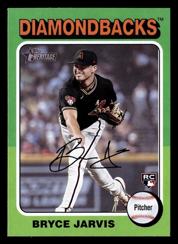 2024 Topps Heritage #287 Bryce Jarvis | Baseball Card