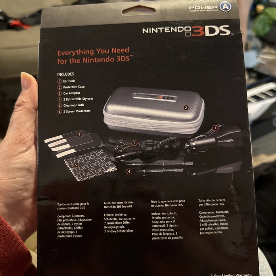 Brand New Nintendo 3ds Explorer Starter Kit Black Case - Image 2 of 4