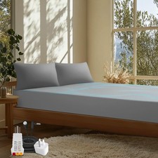 Grounding Sheets with 10 Silver Fiber for Enhanced Sleep