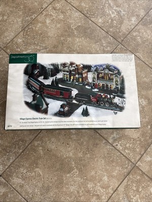 ANIMATED TRAIN VILLAGE アニメーテッドトレイン ウィレッジ Vtg Christmas Dept 56 Bachmann Village Express Electric Train Set
