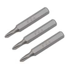 3pcs 5/32" Screwdriver Bits Set Hex Shank Y2.5