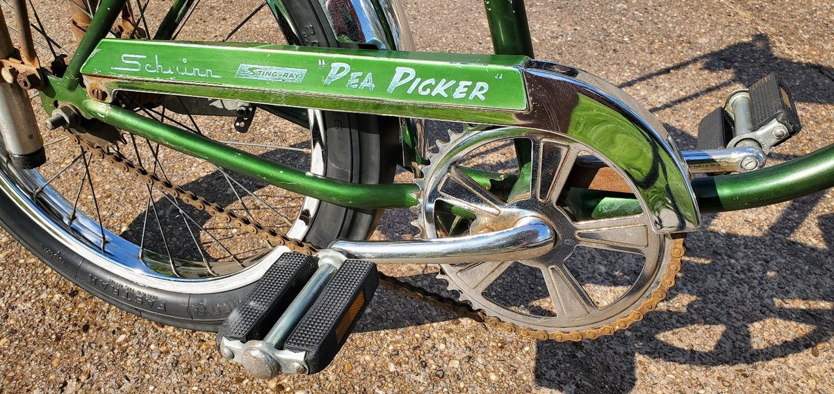 1971 Schwinn Stingray Pea Picker Krate Muscle Bicycle All Original