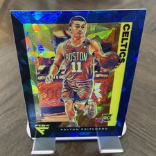 2020-21 Panini Flux #211 Payton Pritchard Blue Cracked Ice