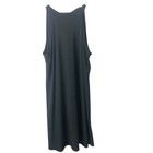 Nicole Miller NWT Women's Black Sleeveless Halter Tie Neck Shift Dress Medium