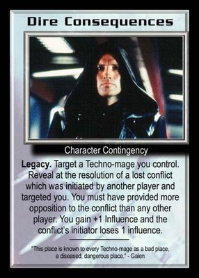 Dire Consequences [Lightly Played] B5: Crusade