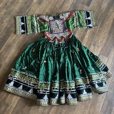 Boho Afghan Kuchi Tribal Dress Festival Wear Vintage Style Beaded READ
