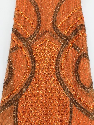 Karen Millen Maxi Dress UK8 in Orange RRP £359 | eBay
