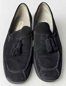 Lorenzo Banfi Black Suede Loafers Lorenzo Banfi Shoes | eBay main image 3