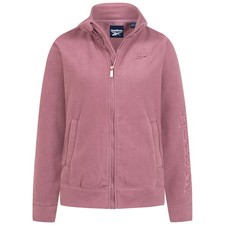 Reebok Polar Fleece Damen Casual Freizeit Jacke rosa neu