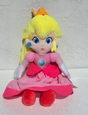 NWT Nintendo Princess Peach 20'' Plush SUPER MARIO BROS 2023 Fair Ground