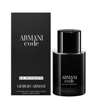 Giorgio Armani Herren Parfum Armani Code Eau De Toilette Nachfüllbar Spray 50 ml