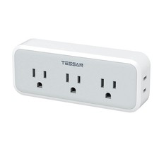 Outlet Extender 5 Outlet Splitter Wall Plug Multi Adapter Surge Protector Heavy