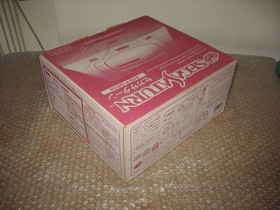 BOXED SEGA SATURN WHITE CONSOLE JAP IMPORT!