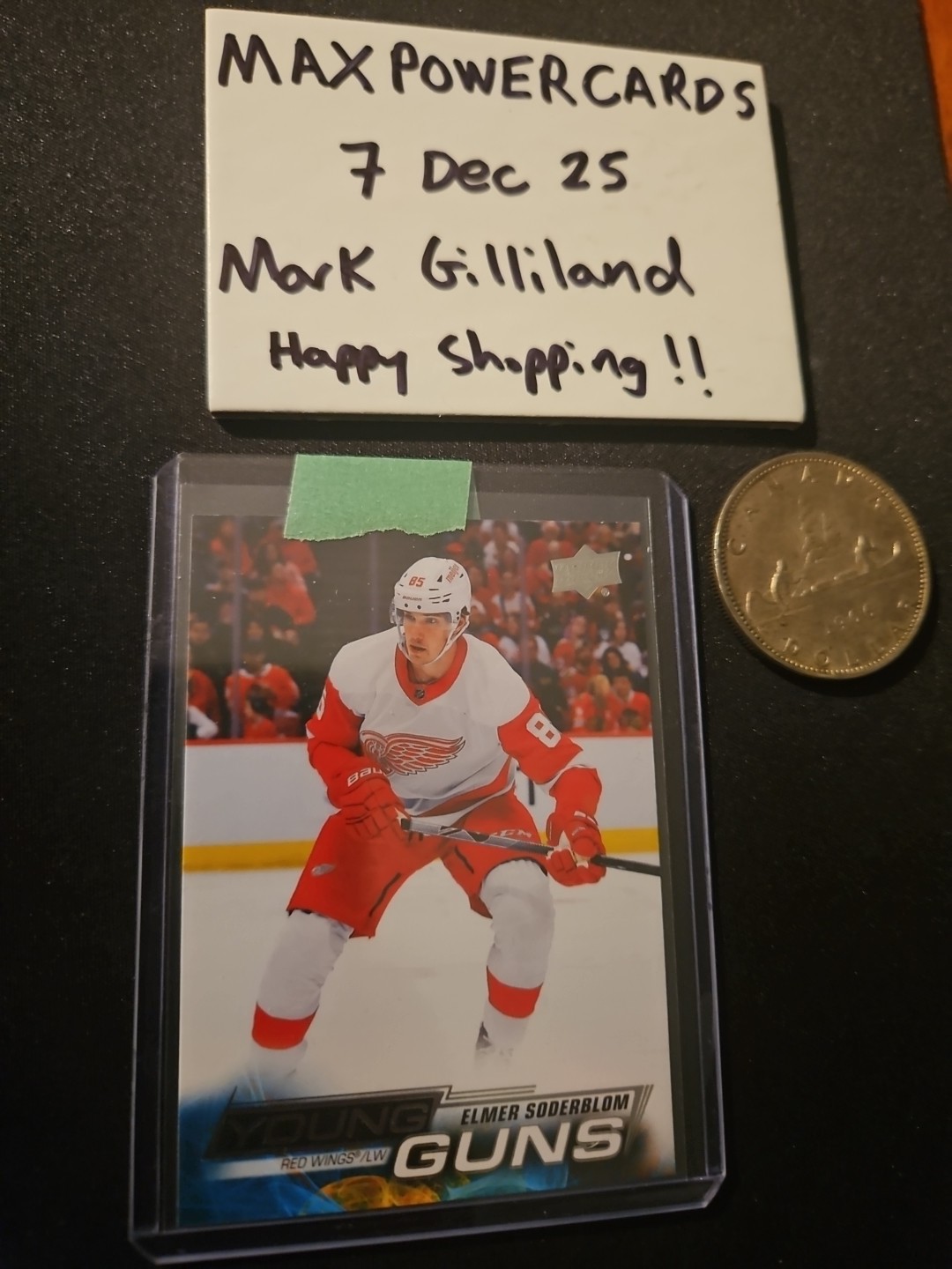 2022-23 UPPER DECK ELMER SODERBLOM YOUNG GUNS  #489