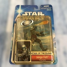Jango Fett Star Wars Figur mit Launching Gauntlet PVC ungeöffnet