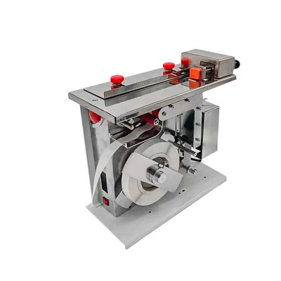 Semi-Automatic 90-Degree Right-Angle Corner Adhesive Label Applicator