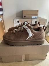 NIB UGG Women's Lo Lowmel Sneaker In Chesnut size 8