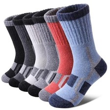 Kids Merino Wool Hiking Socks Toddlers Boys 8-12 Years Matching Hiking Socks