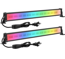 MEIKEE RGB Wall Washer Lights, 42W RGBCW Smart APP Waterproof 2pack,