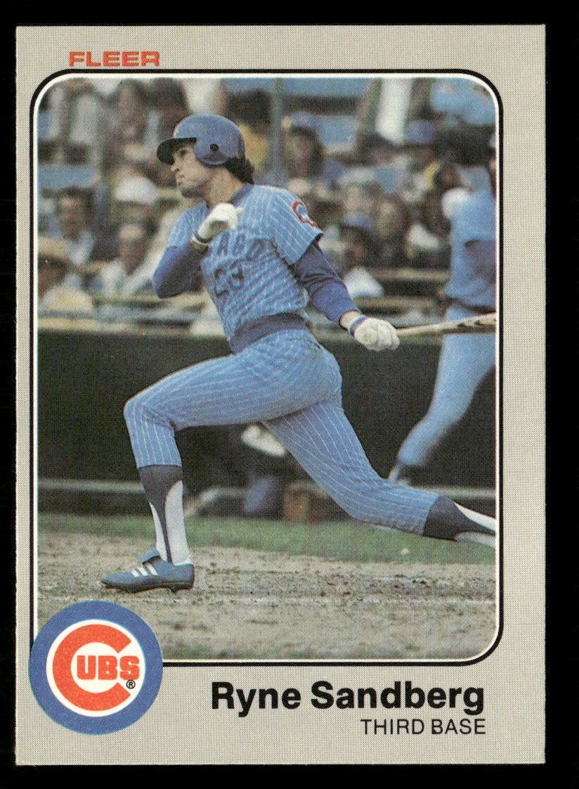 1983 Fleer Ryne Sandberg #507 RC