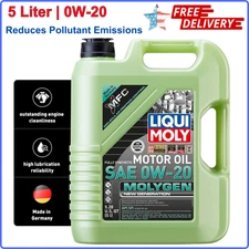 Liqui Moly Molygen New Generation SAE 0W-20, 5 Liter, Fully Synthetic Engine Oil