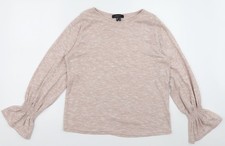 Womens UK Size 8 Primark Pink Pullover Sweatshirt
