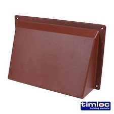 Timloc External Air Vent Cowl 9x3, 9x6, 9x9, Brown & Terracotta