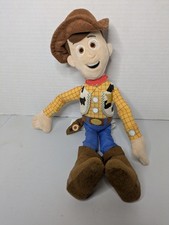 Disney Pixar Toy Story Woody Plush Talking Doll 14  Works Non-Pullstring Version
